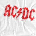 White - Side - AC-DC Unisex Adult Logo T-Shirt