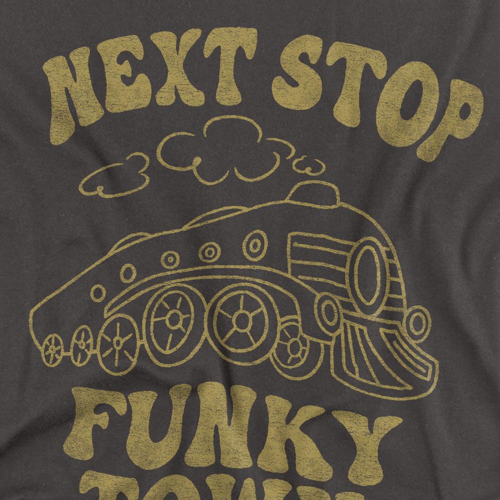 Charcoal - Back - BET Unisex Adult Soul Train Next Stop T-Shirt