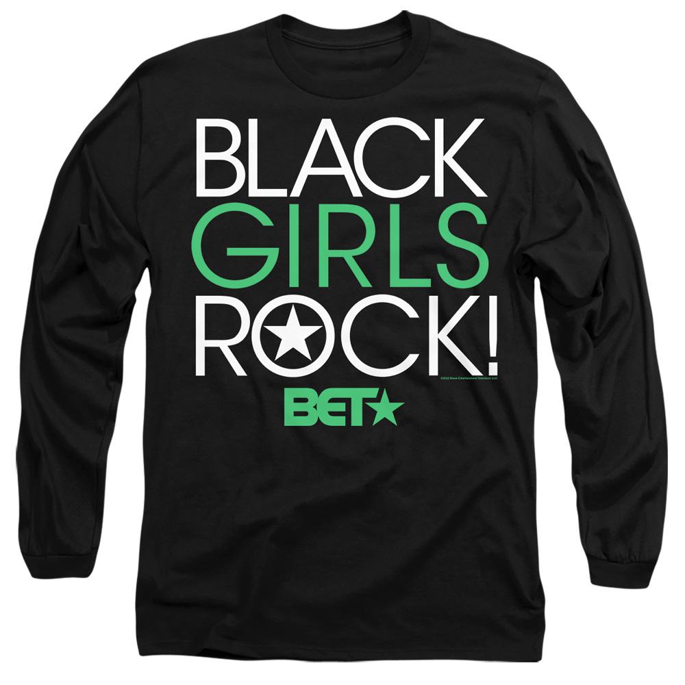 Black - Side - BET Unisex Adult Black Girls Rock T-Shirt