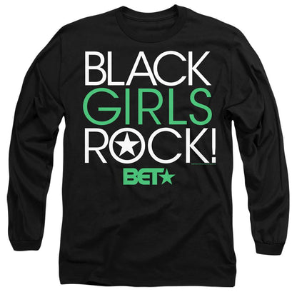 Black - Side - BET Unisex Adult Black Girls Rock T-Shirt