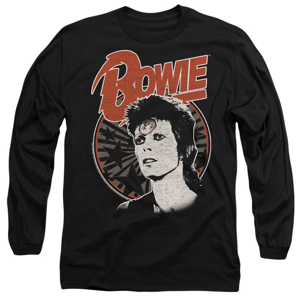 Black - Side - David Bowie Unisex Adult Space Oddity T-Shirt