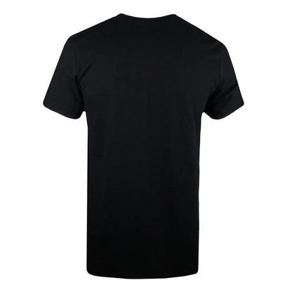 Black - Back - Pink Floyd Mens The Dark Side Of The Moon Logo T-Shirt