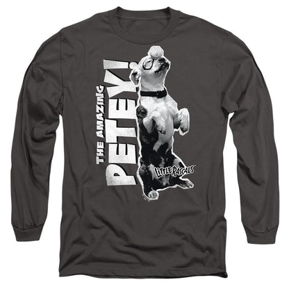 Charcoal - Side - The Little Rascals Unisex Adult Amazing Petey T-Shirt