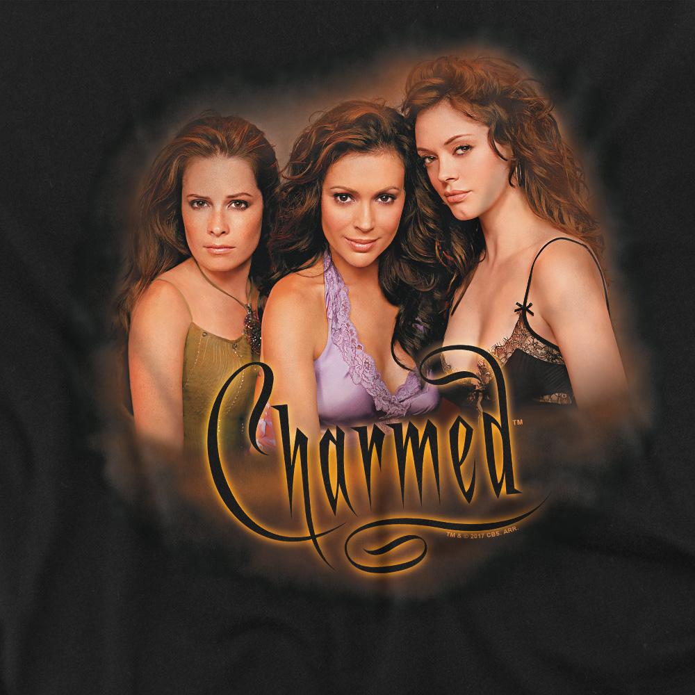 Black - Back - Charmed Unisex Adult Smokin T-Shirt