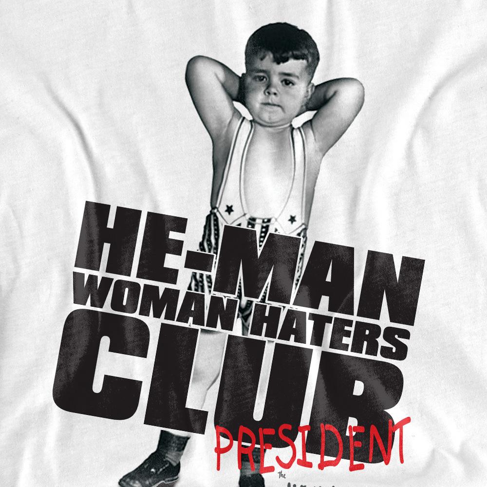 White - Back - The Little Rascals Unisex Adult Club President T-Shirt