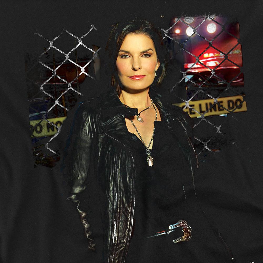 Black - Back - CSI: NY Unisex Adult Jo T-Shirt