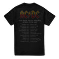 Black - Back - AC-DC Mens About To Rock Tour T-Shirt