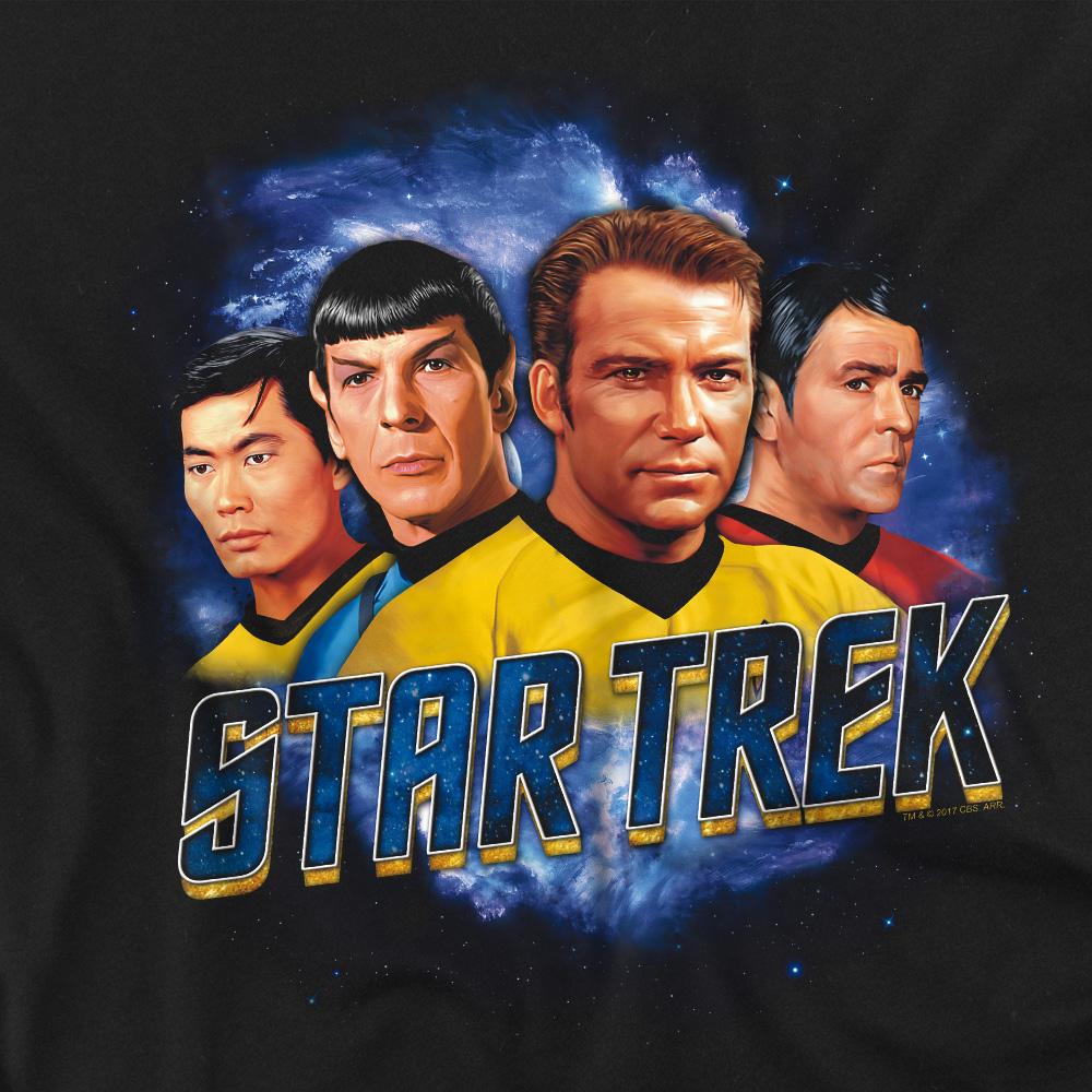 Black - Back - Star Trek Unisex Adult The Boys T-Shirt