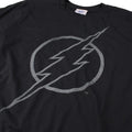Black - Side - The Flash Mens Logo T-Shirt