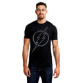 Black - Lifestyle - The Flash Mens Logo T-Shirt