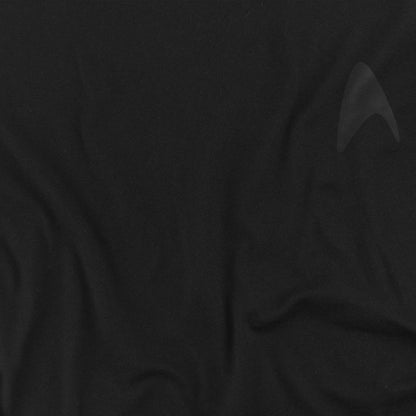 Black - Side - Star Trek: Into Darkness Unisex Adult Command Logo T-Shirt