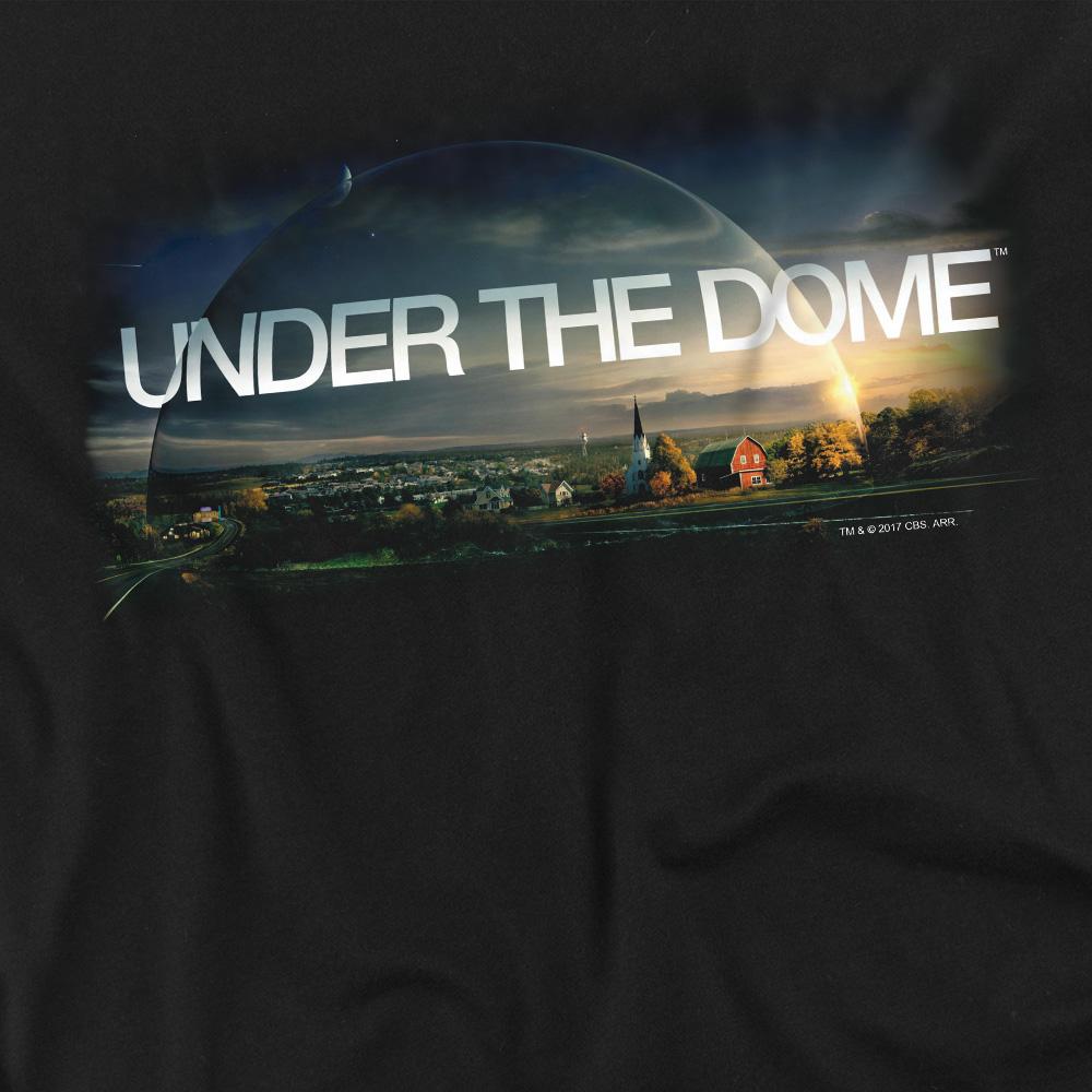Black - Back - Under the Dome Unisex Adult Key Art T-Shirt
