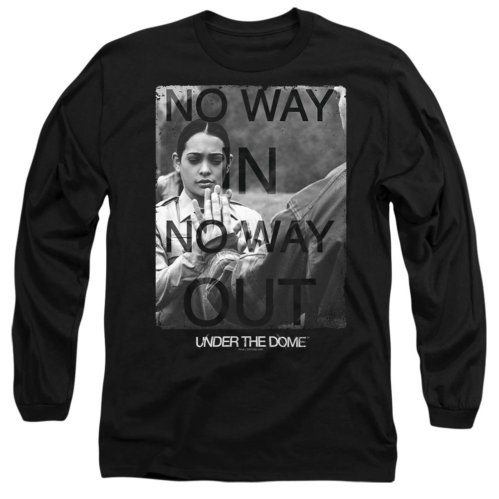 Black - Side - Under the Dome Unisex Adult Trapped T-Shirt
