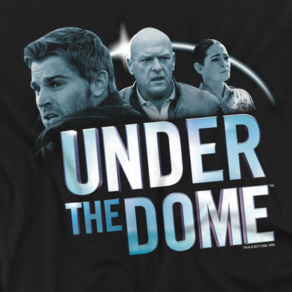 Black - Back - Under the Dome Unisex Adult Character Art T-Shirt