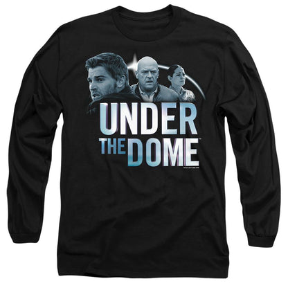 Black - Side - Under the Dome Unisex Adult Character Art T-Shirt