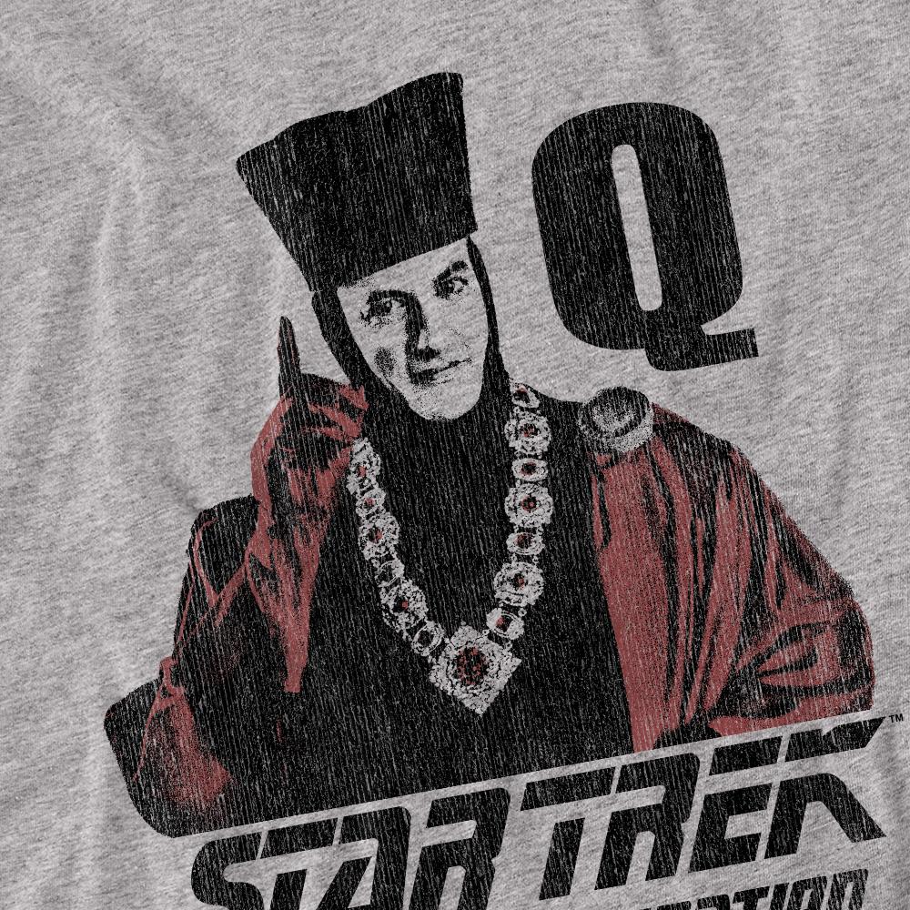 Sport Heather - Back - Star Trek Unisex Adult Q Point T-Shirt