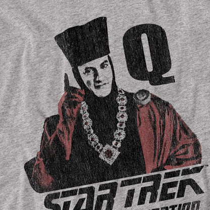 Sport Heather - Back - Star Trek Unisex Adult Q Point T-Shirt