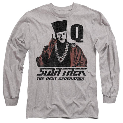 Sport Heather - Side - Star Trek Unisex Adult Q Point T-Shirt