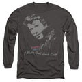 Charcoal - Side - Happy Days Unisex Adult Cool The Fonz T-Shirt