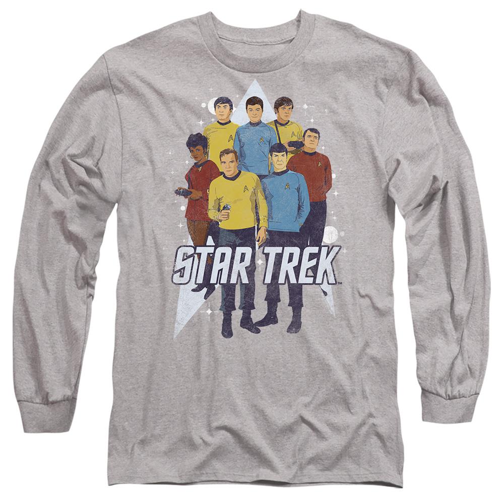 Sport Heather - Side - Star Trek Unisex Adult Here Here T-Shirt