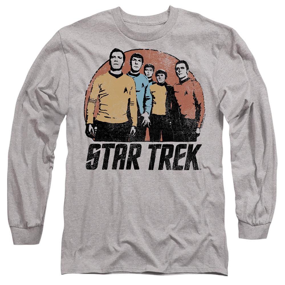 Sport Heather - Side - Star Trek Unisex Adult Landing Party T-Shirt