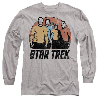 Sport Heather - Side - Star Trek Unisex Adult Landing Party T-Shirt