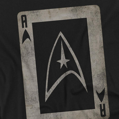 Black - Back - Star Trek Unisex Adult The Original Series Ace T-Shirt