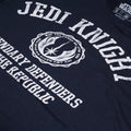 Navy - Side - Star Wars Mens Legendary Defenders Of The Republic Jedi Knight T-Shirt