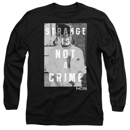 Black - Side - NCIS Unisex Adult Strange T-Shirt