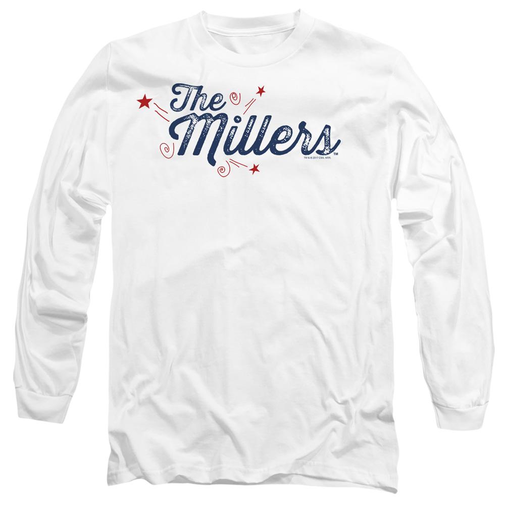 White - Side - The Millers Unisex Adult Logo T-Shirt