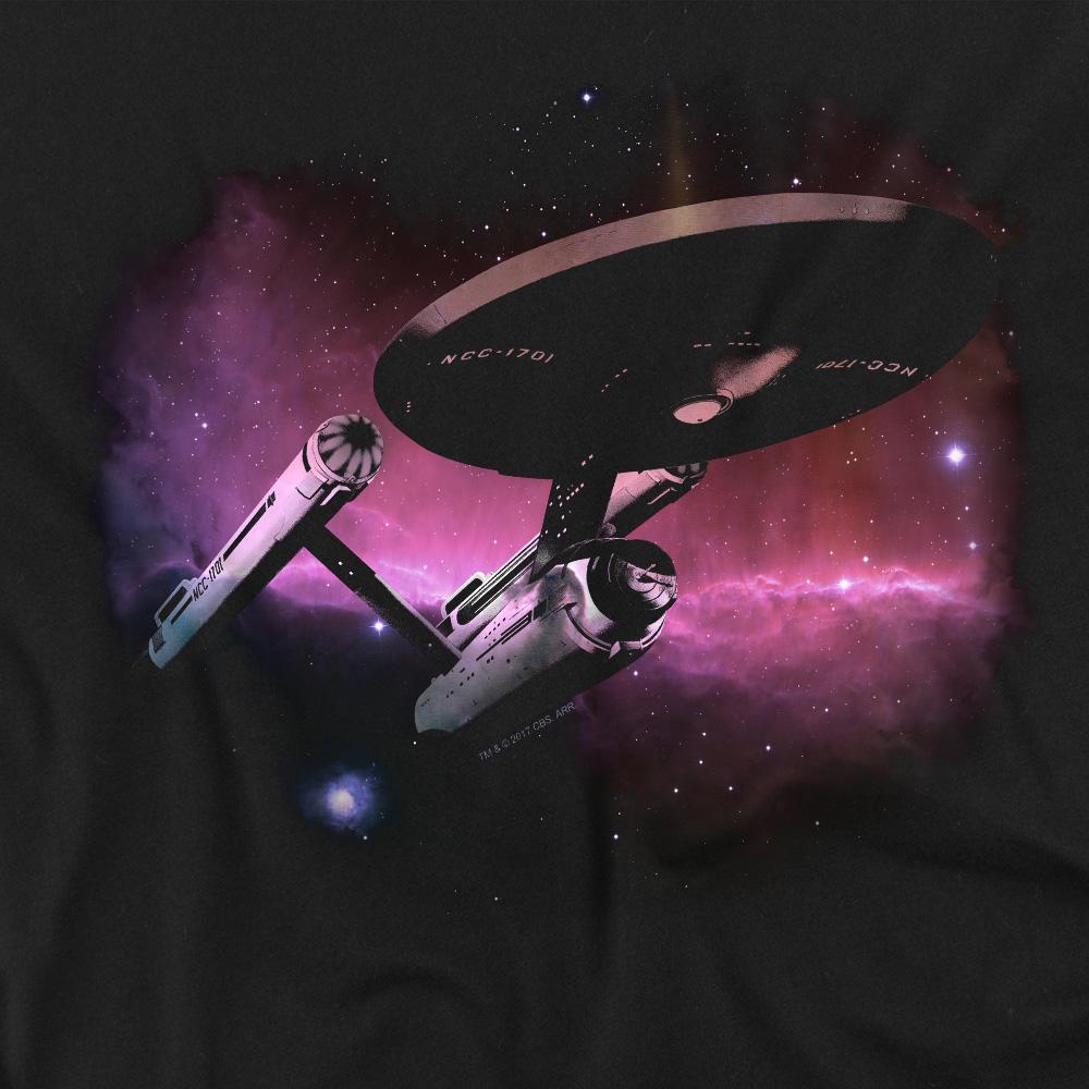 Black - Back - Star Trek Unisex Adult Prime Directive T-Shirt