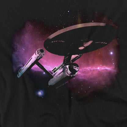Black - Back - Star Trek Unisex Adult Prime Directive T-Shirt