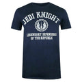 Navy - Front - Star Wars Mens Legendary Defenders Of The Republic Jedi Knight T-Shirt