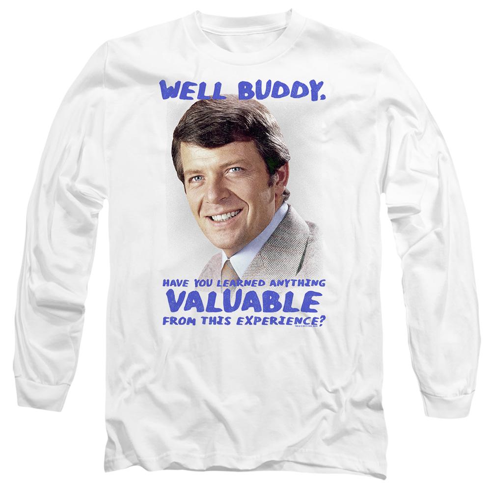 White - Side - The Brady Bunch Unisex Adult Buddy T-Shirt