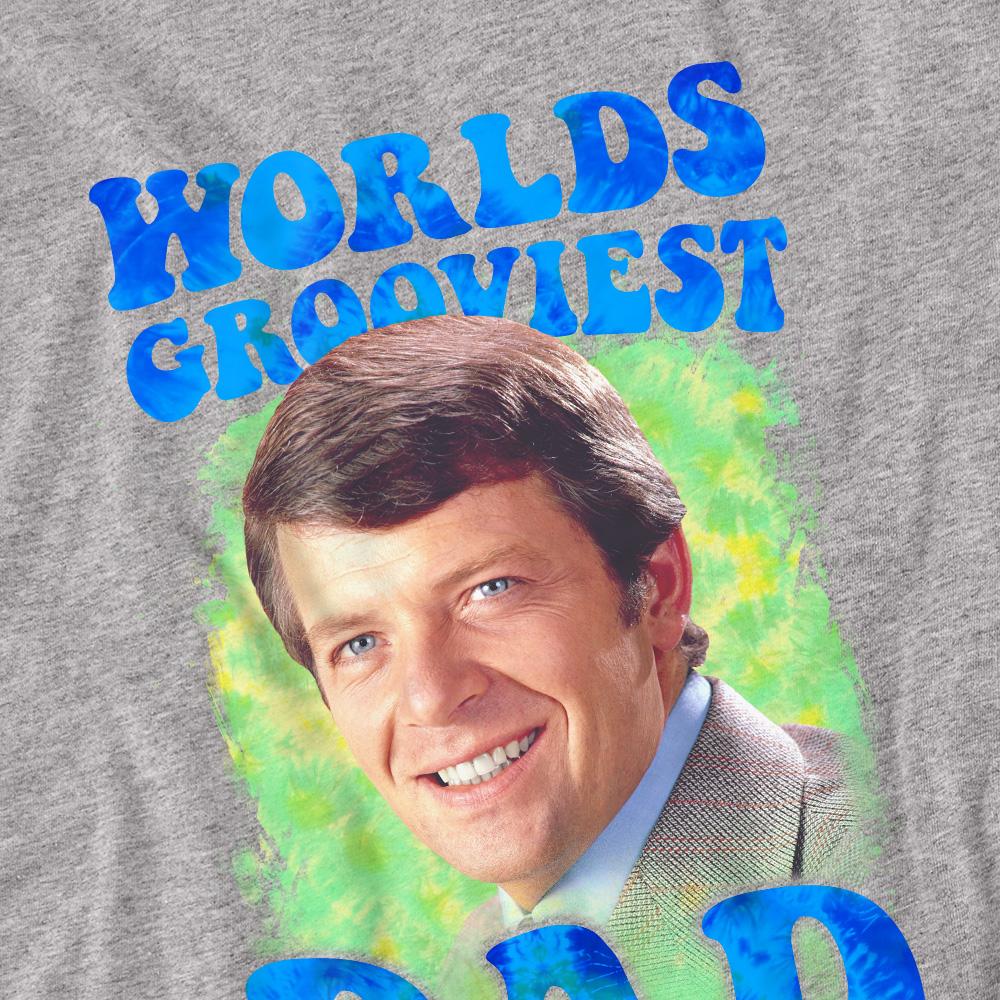 Sport Heather - Back - The Brady Bunch Unisex Adult World´s Grooviest T-Shirt