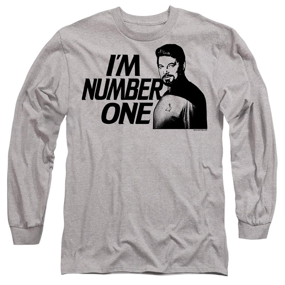 Sport Heather - Side - Star Trek Unisex Adult I´m Number One T-Shirt