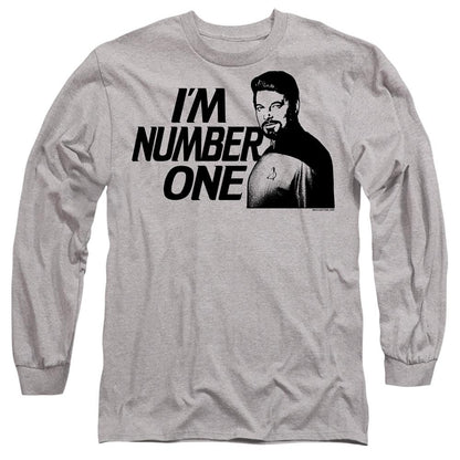 Sport Heather - Side - Star Trek Unisex Adult I´m Number One T-Shirt