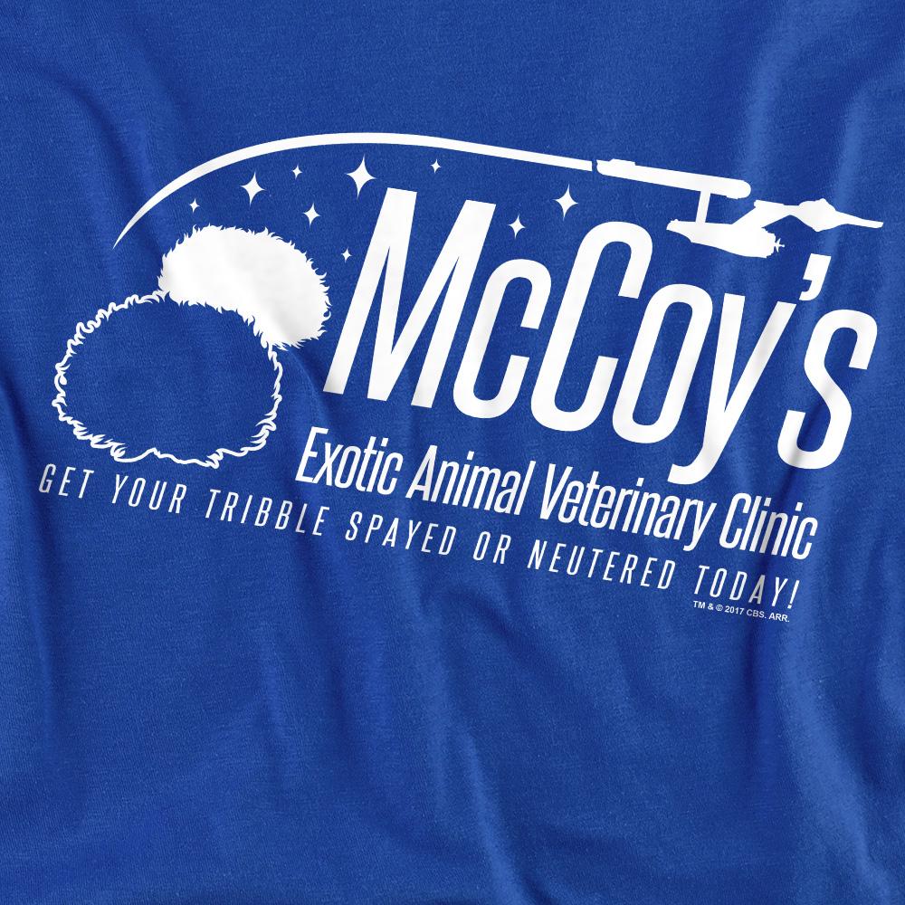 Royal Blue - Back - Star Trek Unisex Adult McCoy´s Clinic T-Shirt