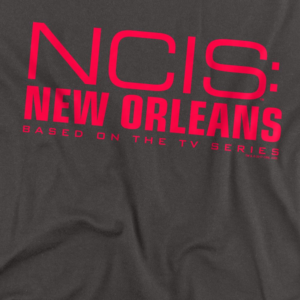 Charcoal - Back - NCIS: New Orleans Unisex Adult Logo T-Shirt