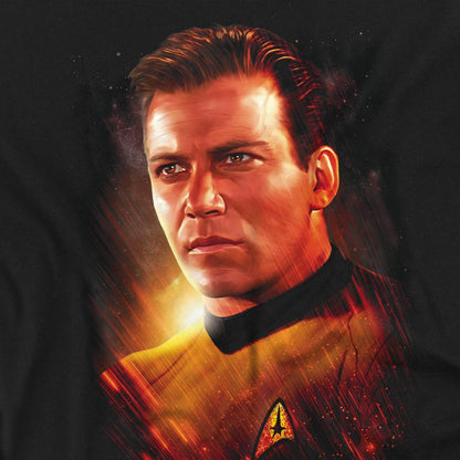 Black - Back - Star Trek: The Original Series Unisex Adult Epic Captain Kirk T-Shirt