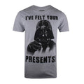 Heather Grey - Front - Star Wars Mens I´ve Felt Your Presents Darth Vader T-Shirt