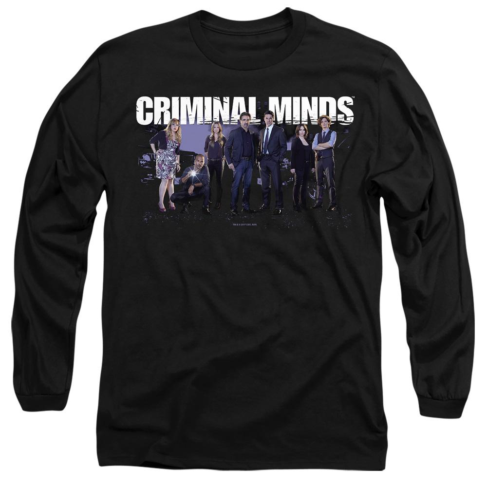 Black - Side - Criminal Minds Unisex Adult Season 10 Cast T-Shirt