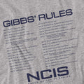 Sport Heather - Side - NCIS Unisex Adult Gibbs Rules T-Shirt