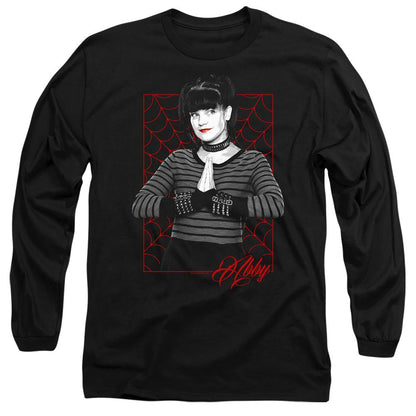 Black - Side - NCIS Unisex Adult Abby Web T-Shirt