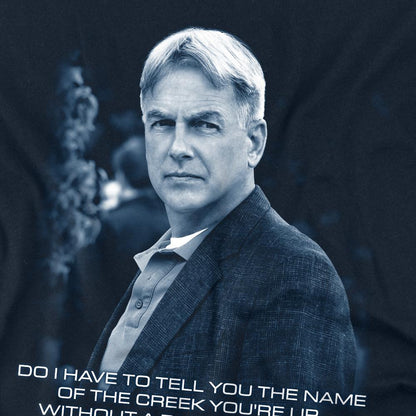 Navy - Back - NCIS Unisex Adult Creek T-Shirt