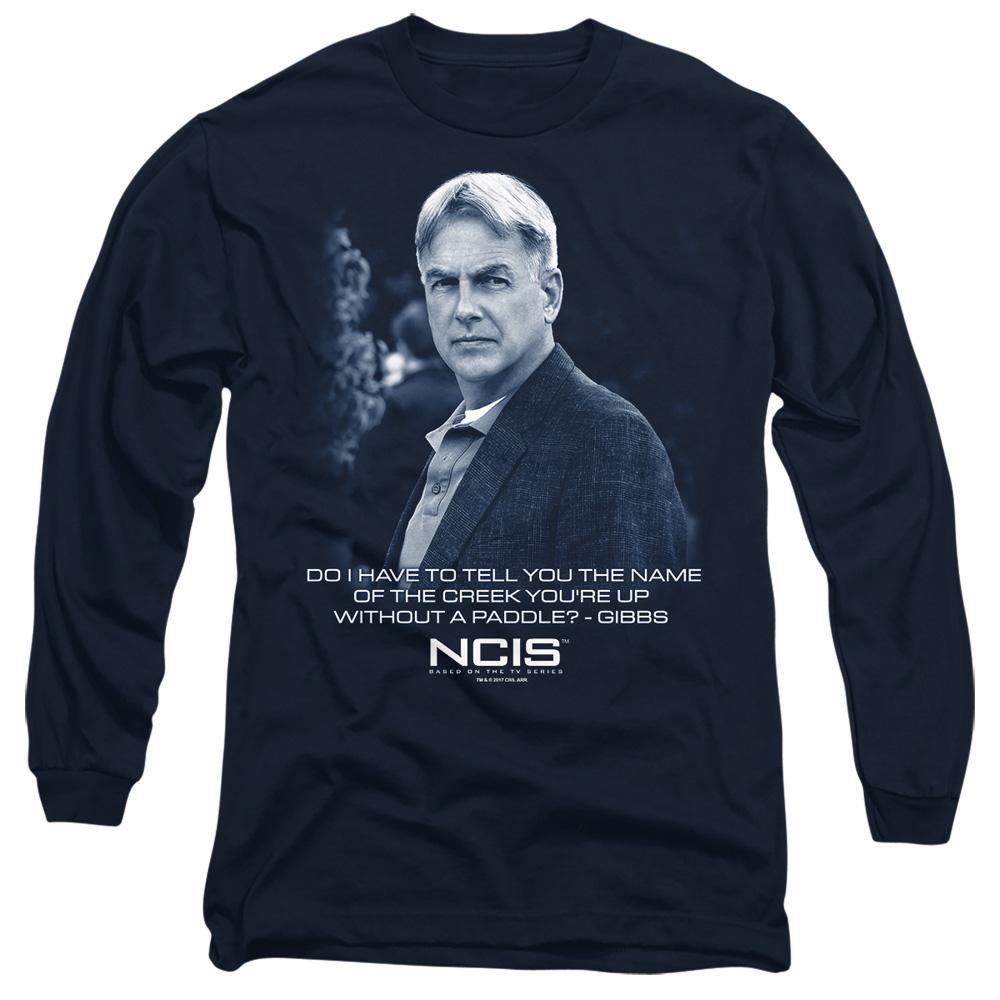 Navy - Side - NCIS Unisex Adult Creek T-Shirt