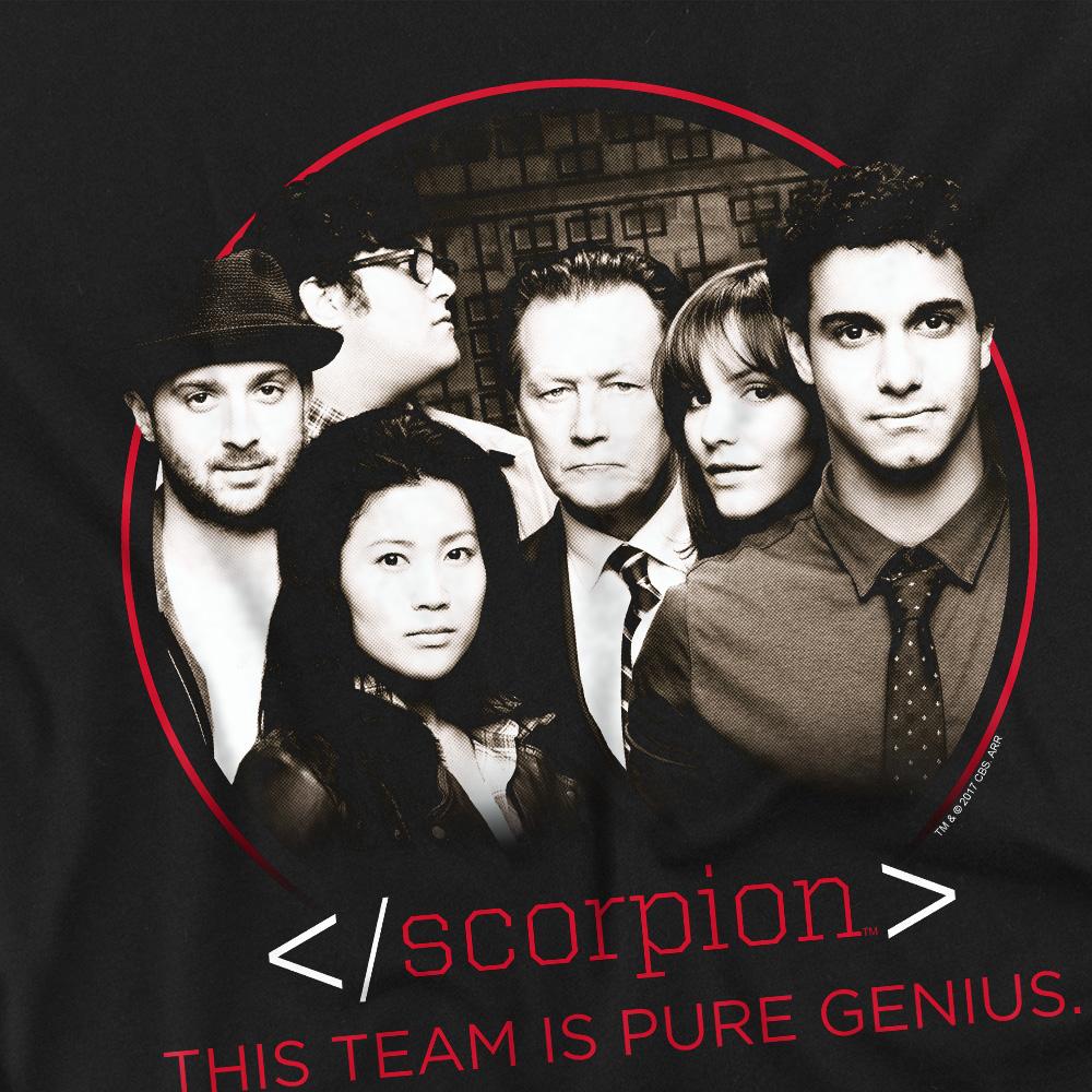 Black - Back - Scorpion Unisex Adult Cast T-Shirt