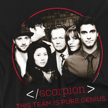 Black - Back - Scorpion Unisex Adult Cast T-Shirt