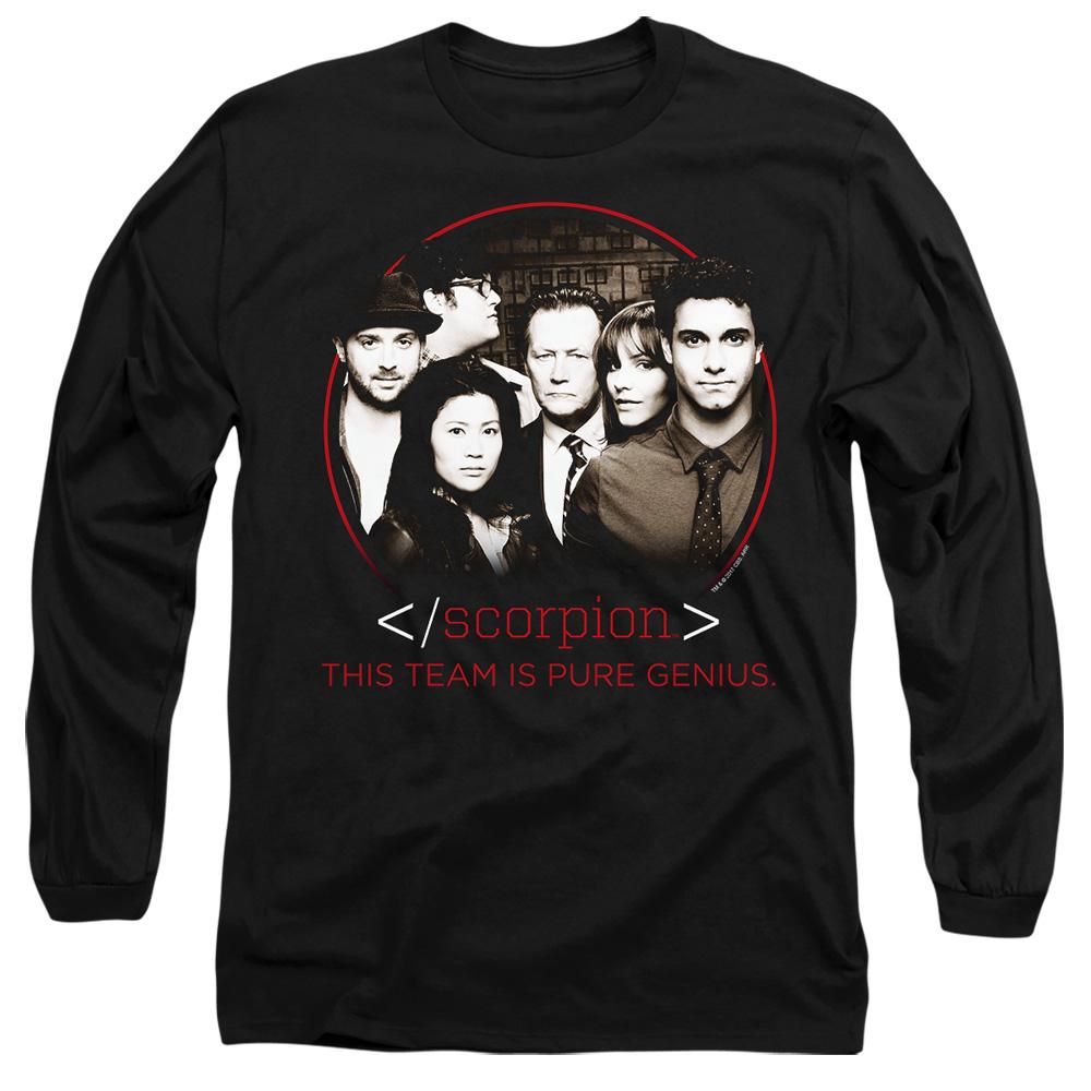 Black - Side - Scorpion Unisex Adult Cast T-Shirt