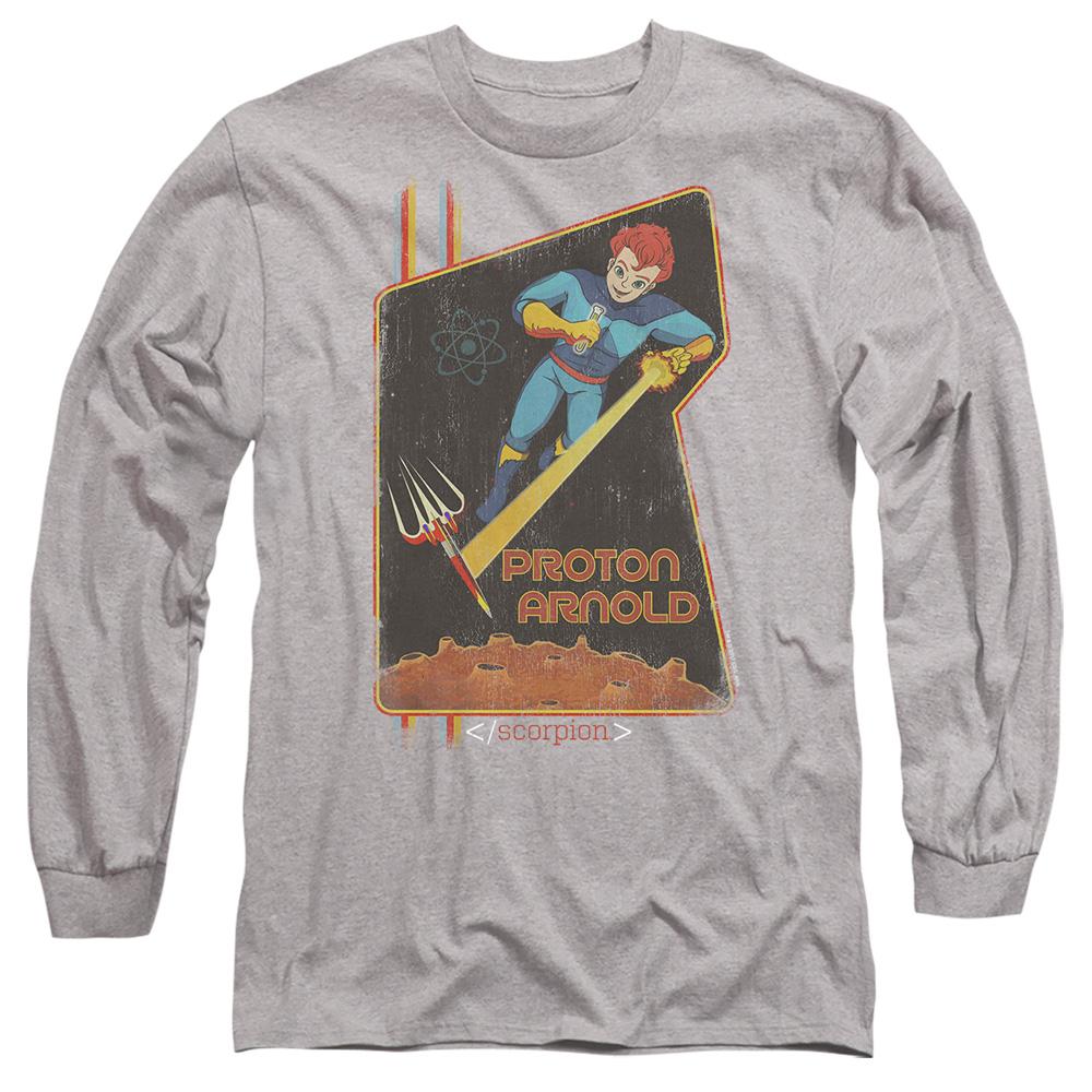 Sport Heather - Side - Scorpion Unisex Adult Proton Arnold Poster T-Shirt